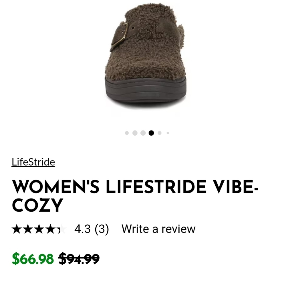 LifeStride Vibe Cozy Clog Size 9.5 NEW. - Picture 11 of 11